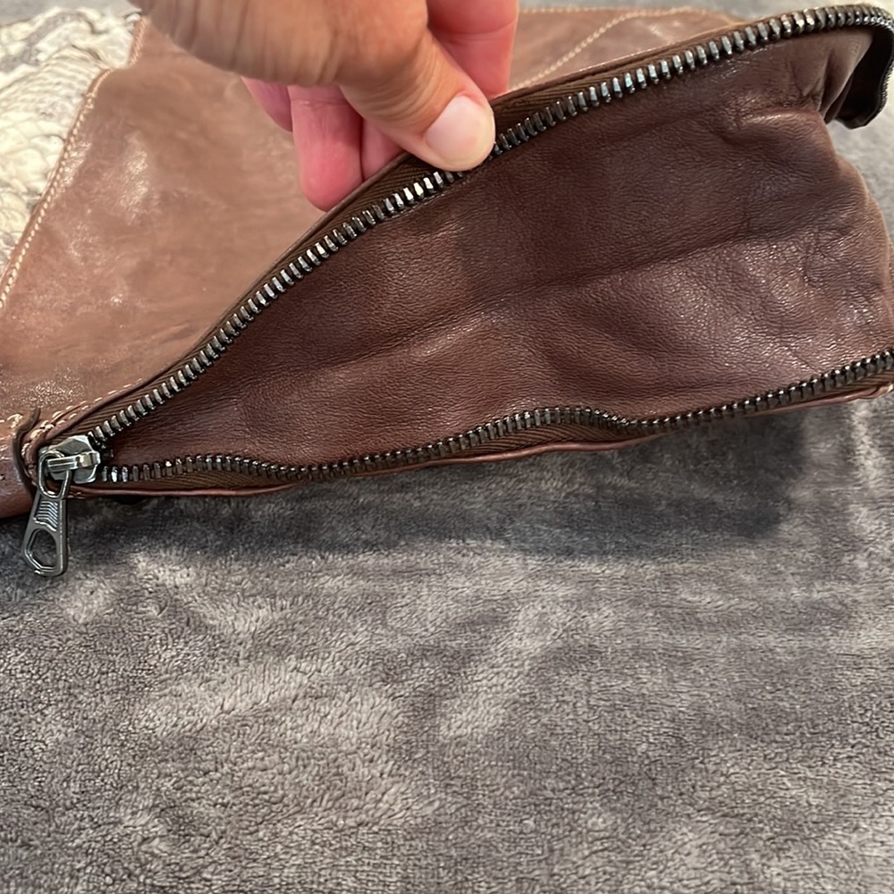 Boyy Python Embossed Handbag - image 6